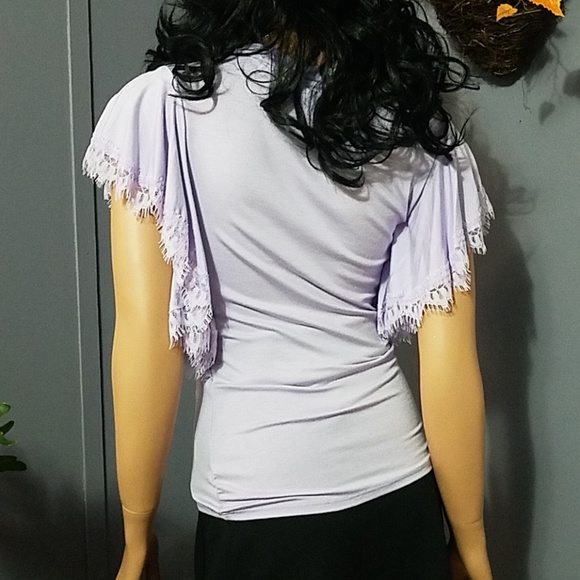 Pretty Lace Detail Layers Top - Picture 4 of 8